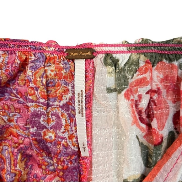 Free People Floral Long Sleeve - Picture 2 of 2